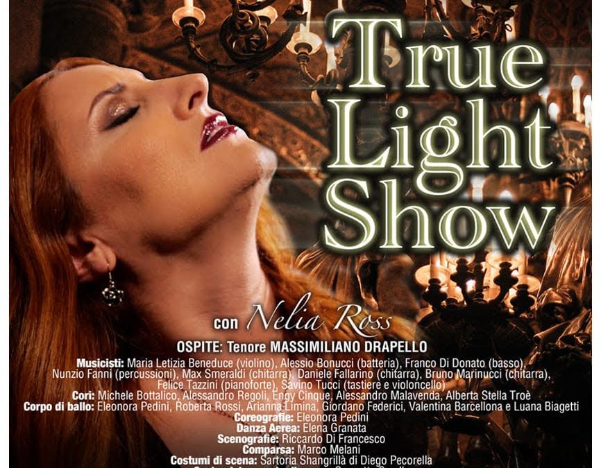 TRUE LIGHT SHOW con Nelia Ross Domenica 22 maggio 2022, ore 18:00 al Teatro Ghione