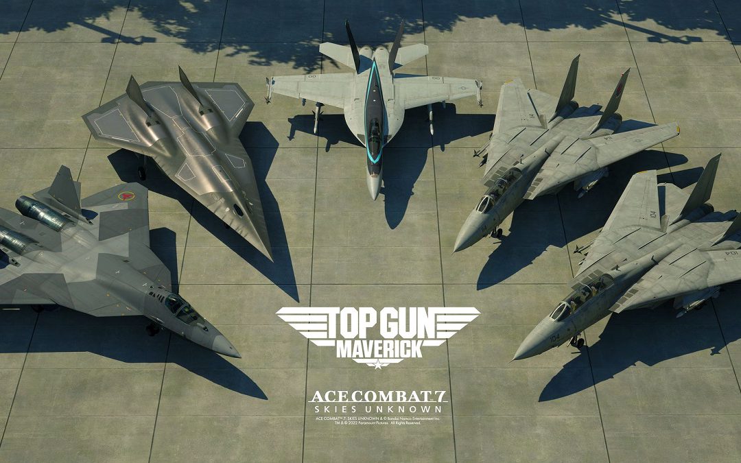 TOP GUN: Maverick Aircraft Set è ora disponibile per ACE COMBAT 7: SKIES UNKNOWN