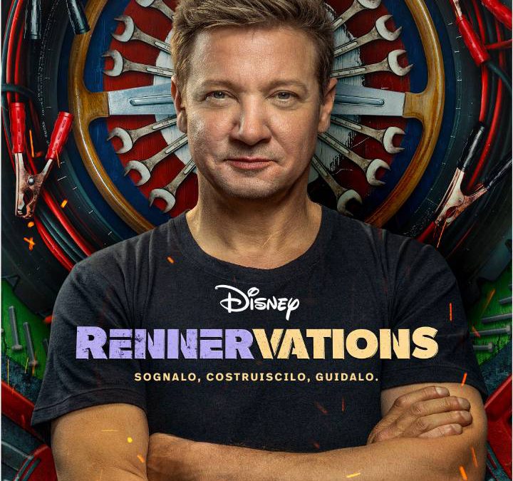 RENNERVATIONS è la nuova serie di JEREMY RENNER disponibile dal 12 Aprile su Disney+