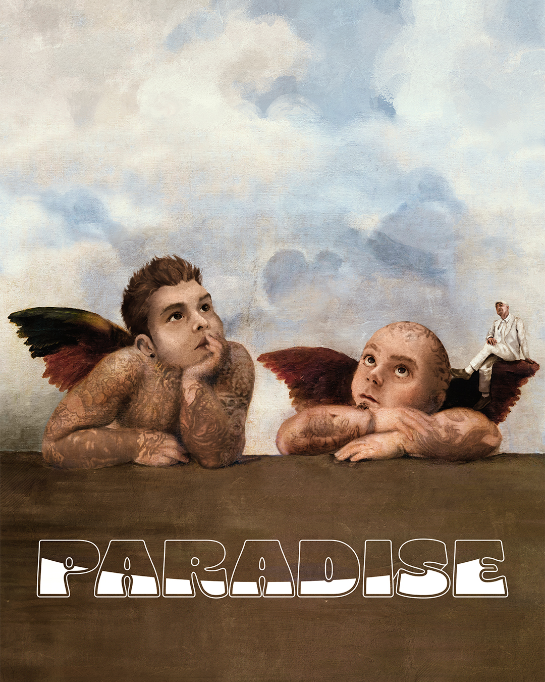 Angels, Cherubs, The Sistine Madonna, Raphael, 1512-1516, Gemaldegalerie Alte Meister, Dresden, Germany, Europe