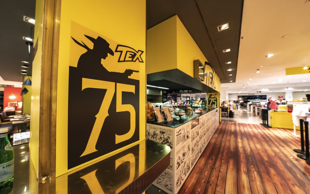 75 anni di Tex: al via da oggi la “Tex Week” alla Rinascente di Milano
